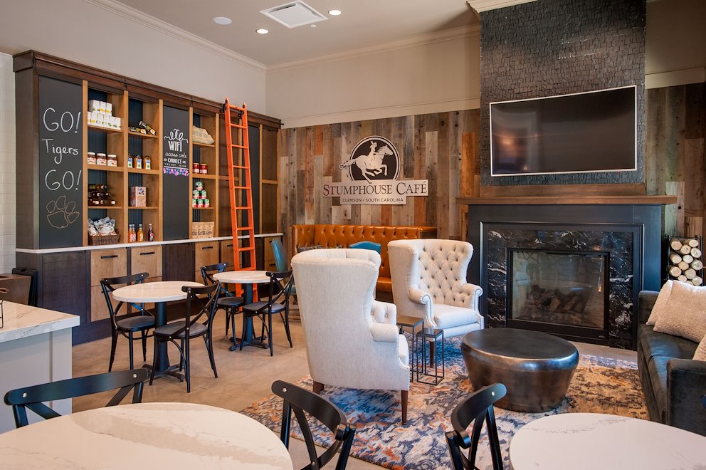 Clemson coffee house dining room