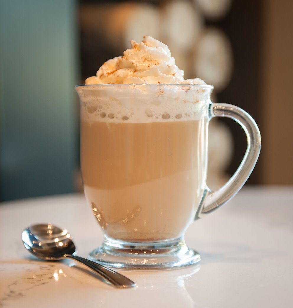 Latte from Stumphouse Cafe in Patrick Square