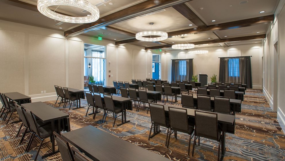 Clemson Meeting Room Set up at Inn at Patrick Square