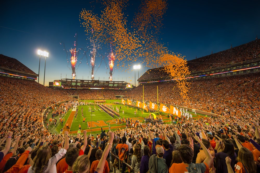 Clemson Fireworks 2024 Ketti Meridel